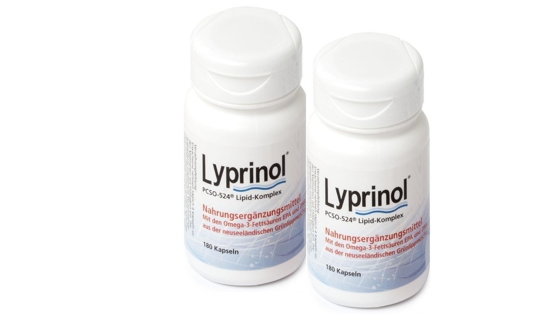 Pachet 2 flacoane LYPRINOL "Miracolul din apa marilor" = 360 capsule